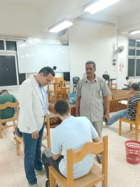 متابعة مستمرة لامتحانات الفصل الدراسي الصيفي.. انتظام أعمال اليوم الثاني بكلية الطب البيطري