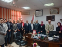 كلية الطب البيطري بجامعة بنها تستقبل وفد شركة نيوهوب للأعلاف لبحث سبل التعاون المشترك